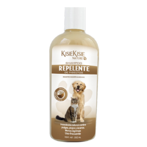 Shampoo Kisie Kisie Repelente Antipulgas Natural Coco 250 ml